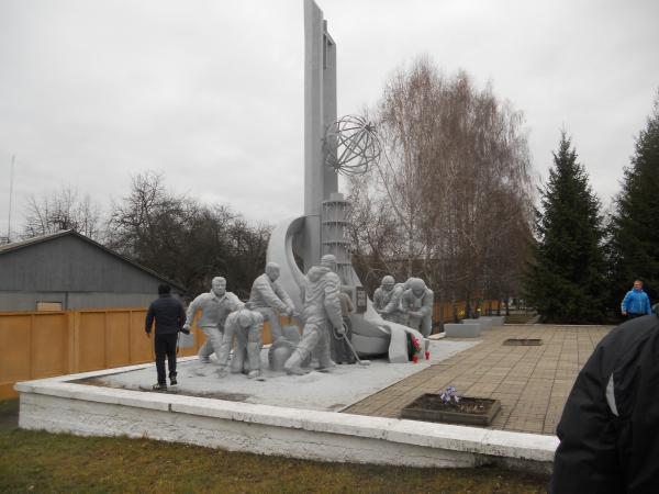 Chernobyl Firefighter Monument